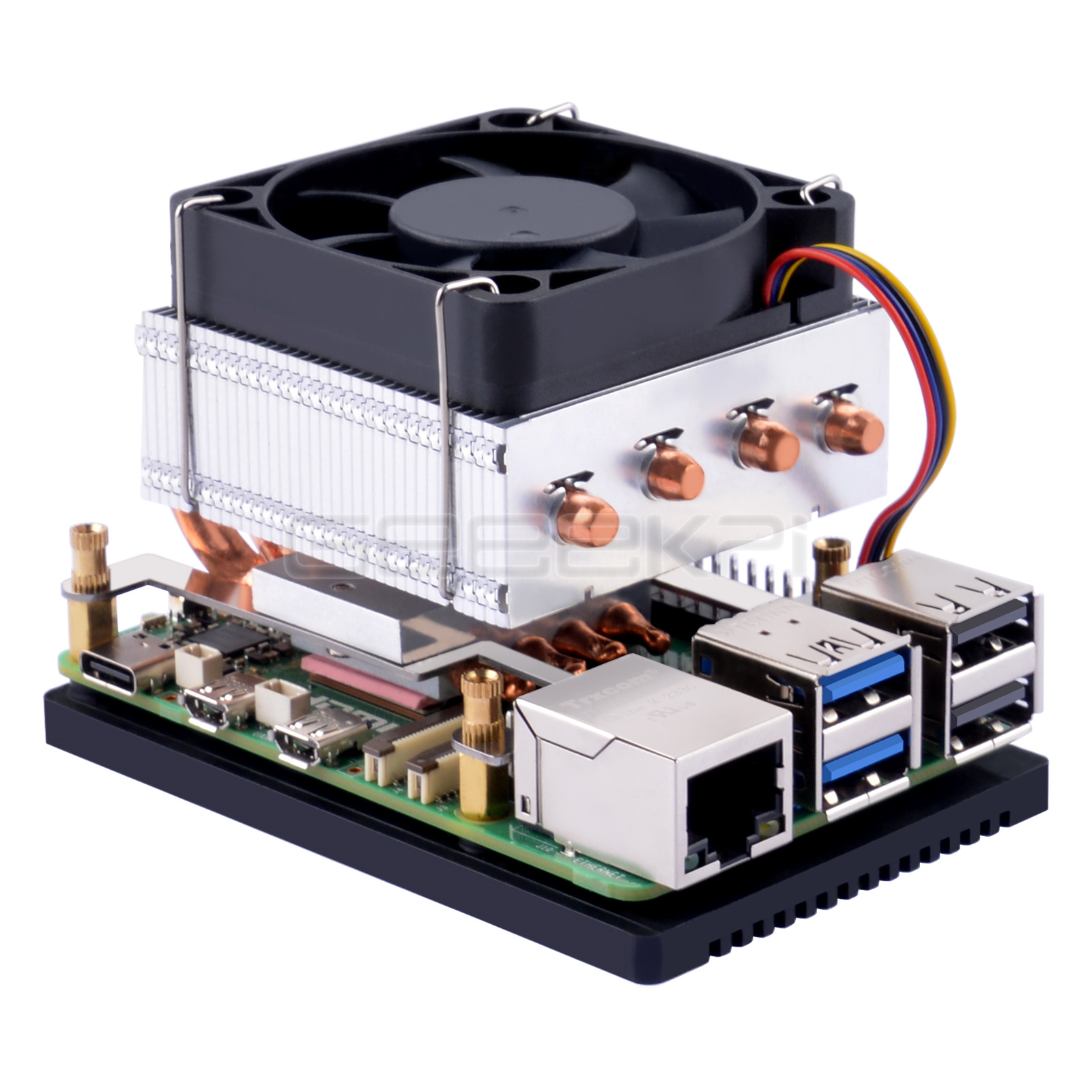 Raspberry Pi 5 CPU Fanı için G - Argon One V3 M.2 Nvme Case incelemesi ve fiyatı