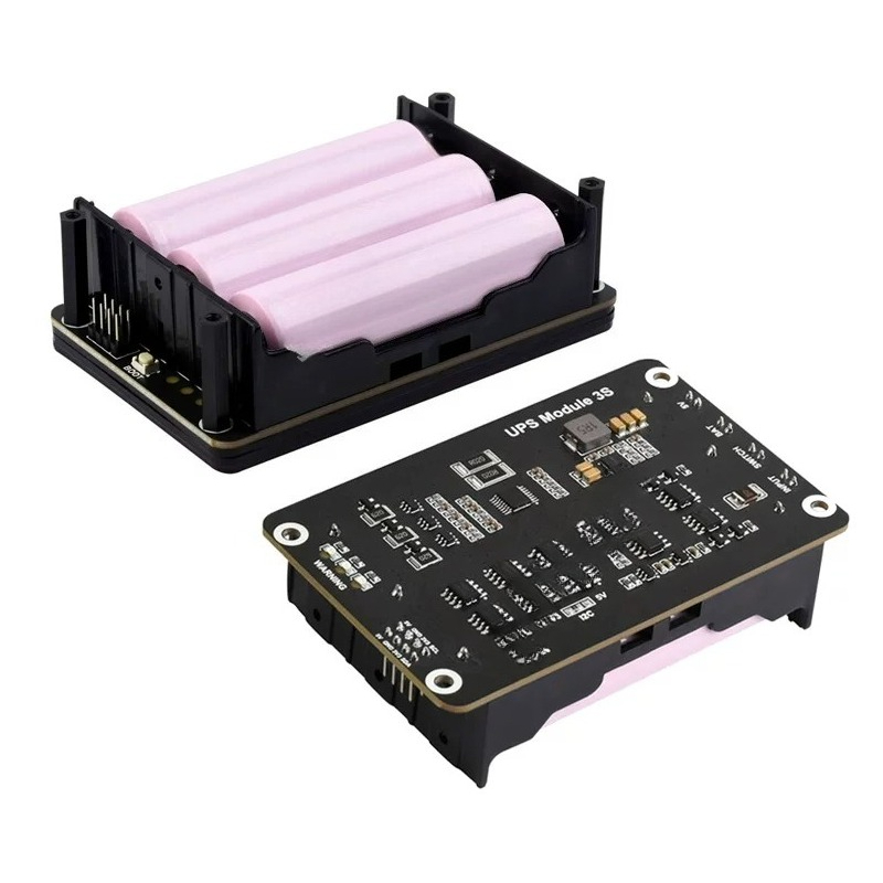 Raspberry Pi 5 serisi, 3S güç  - Raspberry Pi Uninterrupted Power Supply Ups 18650 incelemesi ve fiyatı