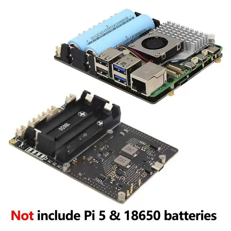 Raspberry Pi 5 X1201 UPS Güç Y - Raspberry Pi Uninterrupted Power Supply Ups 18650 incelemesi ve fiyatı